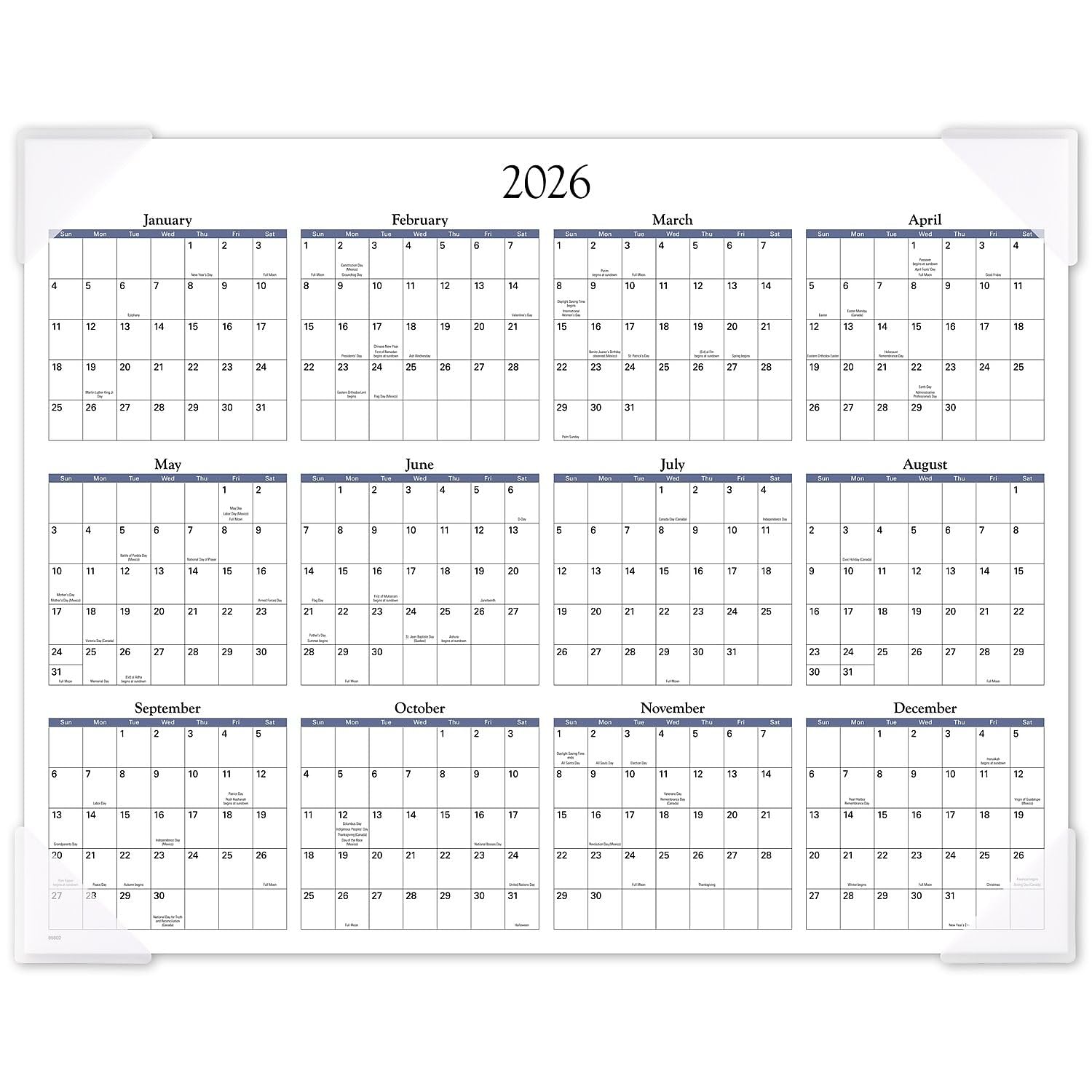 aag89802 – Einen Blick Panorama Landschaft Schreibunterlage Kalender
