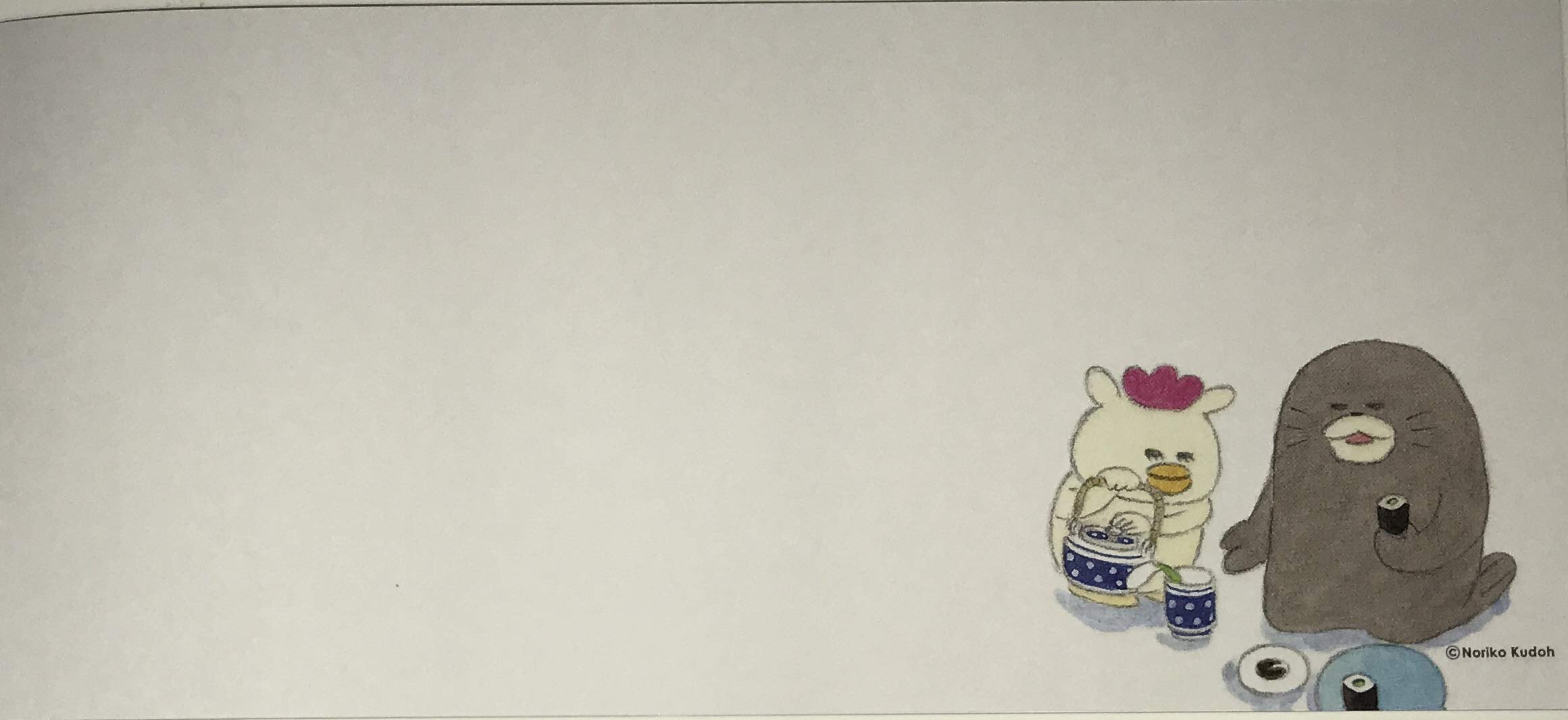 Amazon.co.jp: 【ノラネコぐんだん おすしやさん 一筆箋】期間限定品