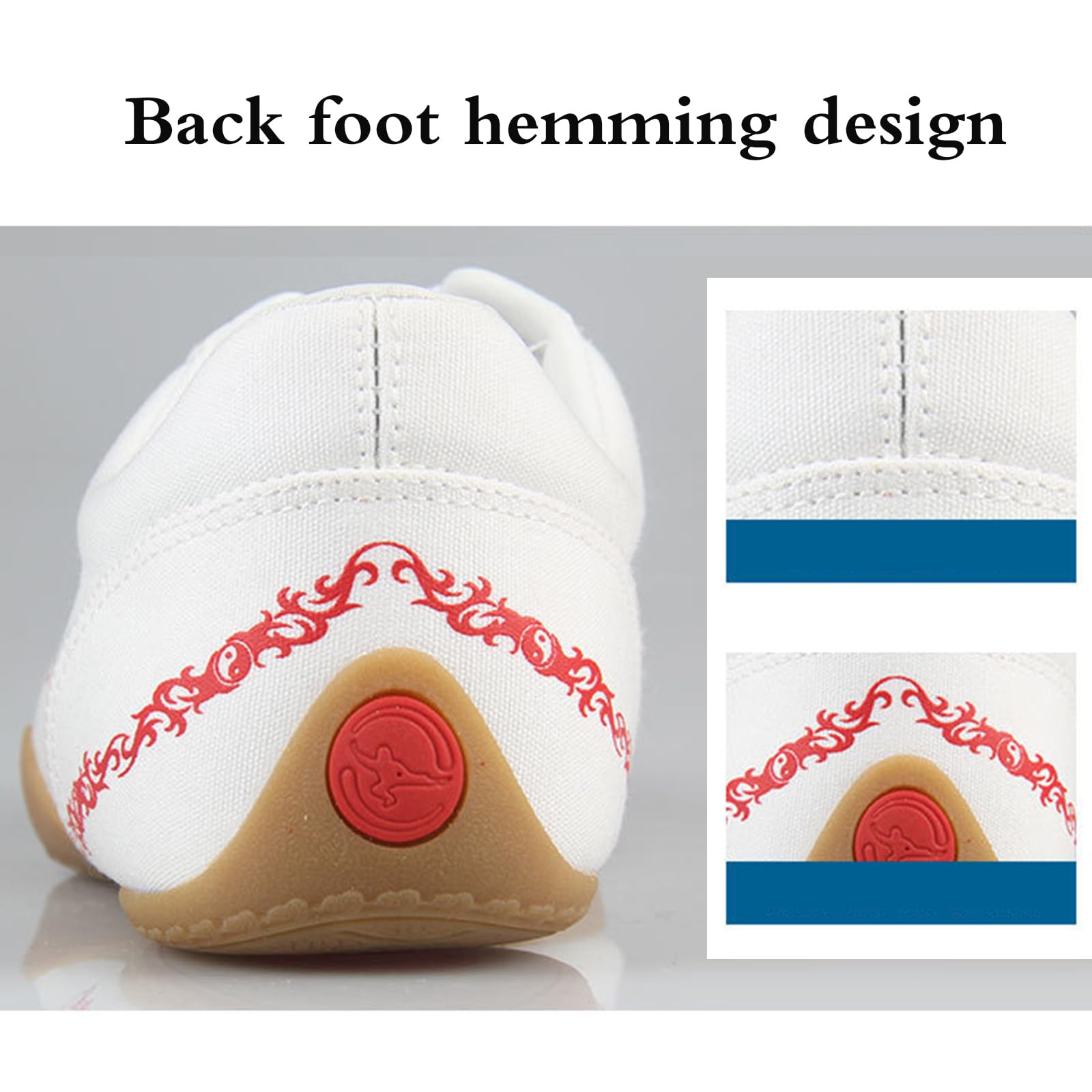 Chaussures Kung Fu Tai Chi,Sneaker d'arts Martiaux,Chaussure Escrime,Doux Et Confortable,Design Simple Et Classic,pour Taekwondo Boxe Karaté Kung-Fu Taichi Adultes Enfants Hommes Femmes