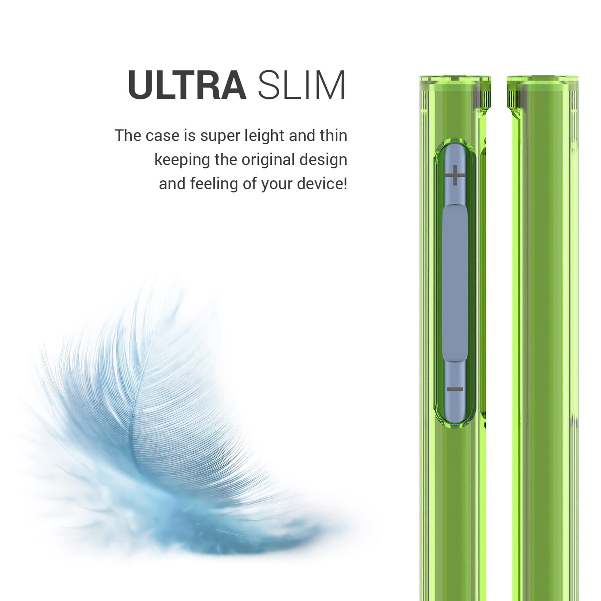 kwmobile Etui kompatybilne z Apple iPod Nano 7 - Silikonowe etui ochronne na odtwarzacz MP3 - Chartreuse