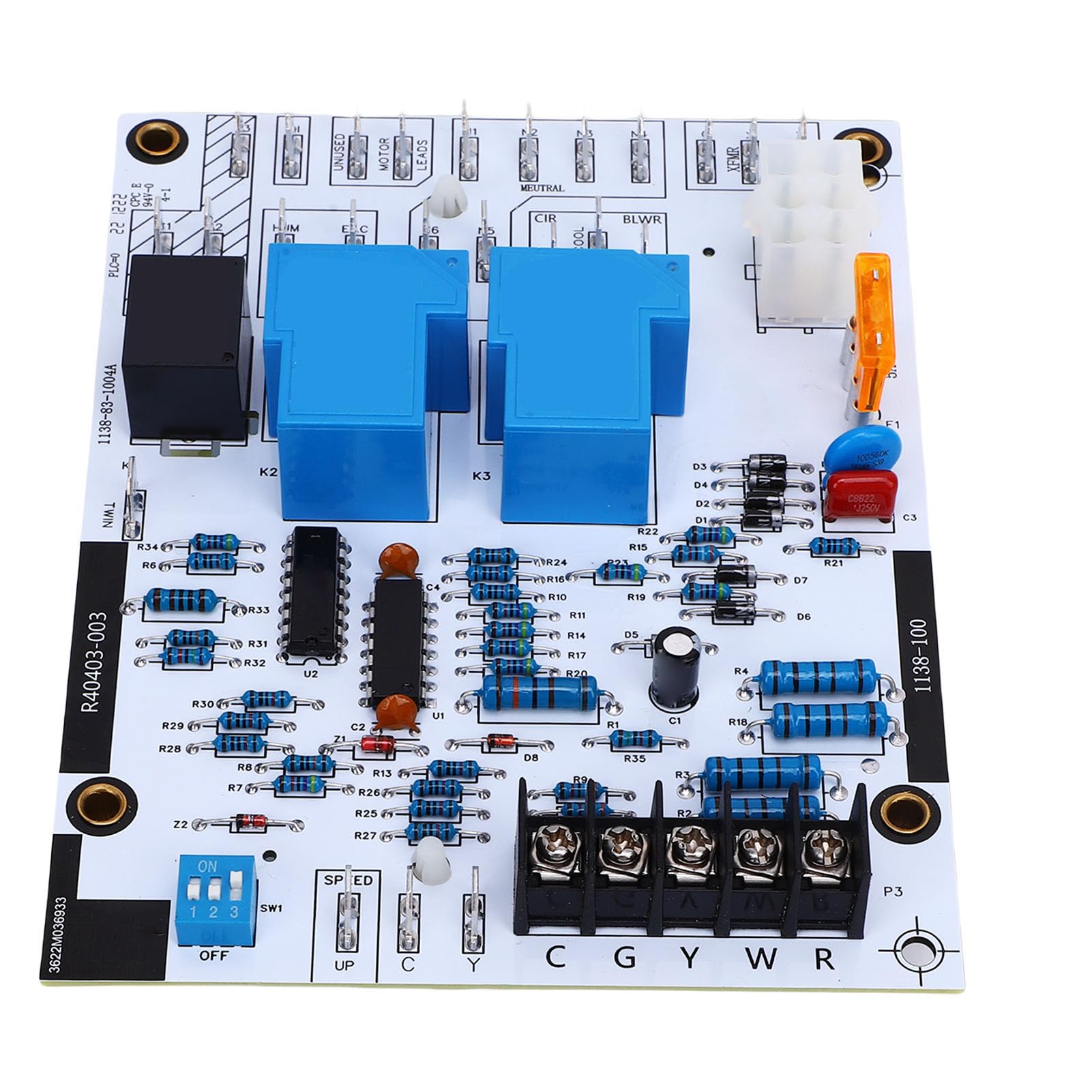 R40403-003 wymiana płytki obwodu sterującego dmuchawy pieca dla 40403-001 40403-002 40403-003 20054502 ST9120 A B C płyta sterowania dmuchawą