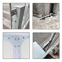 Vista 8 de 2 pernos hexagonales M12 M12-0.069 x 4.331 in UNC Tornillos de cabeza hexagonal A2-70 (304) de acero inoxidable totalmente roscados