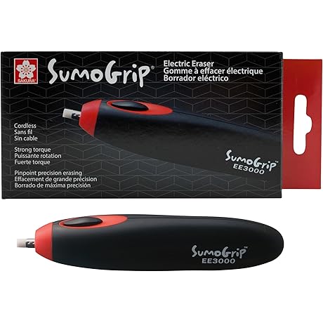 Sakura EE-3000 SumoGrip Electric Eraser: Precise and Powerful Erasing