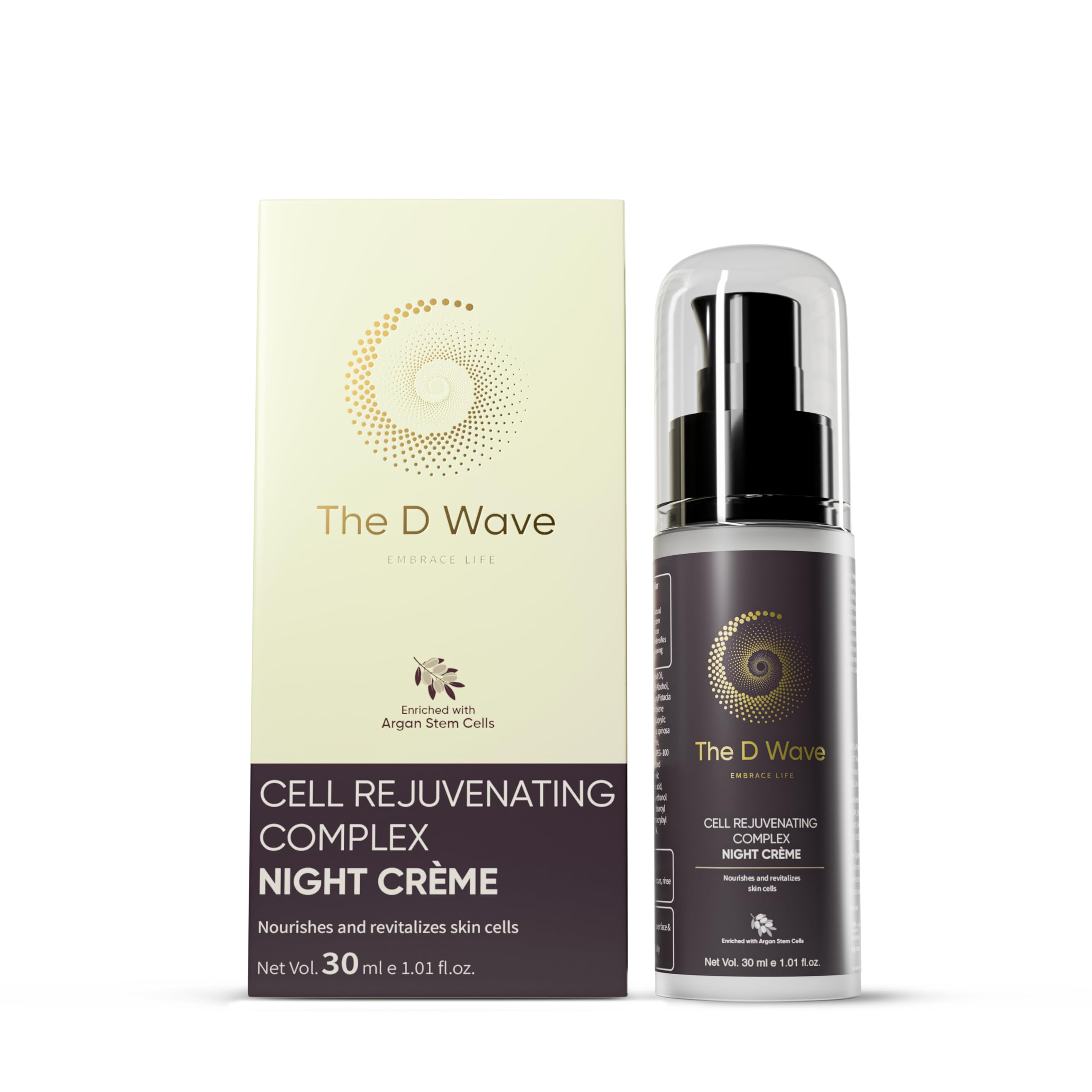 Cell Rejuvenating Complex Night Creme | Night Cream for Glowing, Youthful Skin| Reduces Fine Lines, Wrinkles, Hyperpigmentation | Hydrating & Moisturizing | All Skin Types & Genders | 30ML