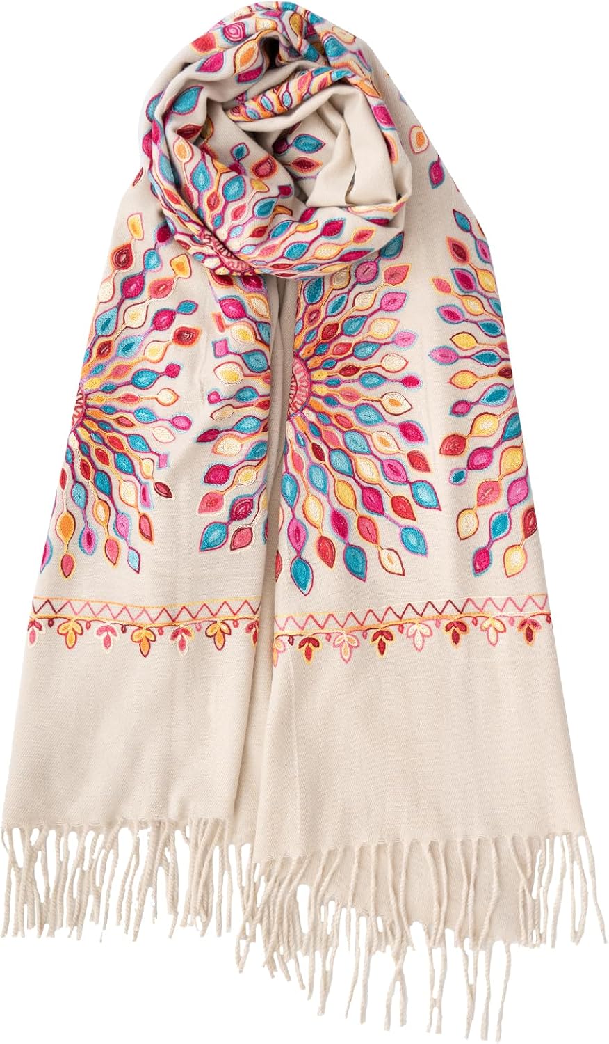 Soft Silky Pashmina Shawl Wrap for Women,Warm Winter Scarf,Blanket Shawl for Wedding,Travel,Evening Dress & Gifts - Image 3