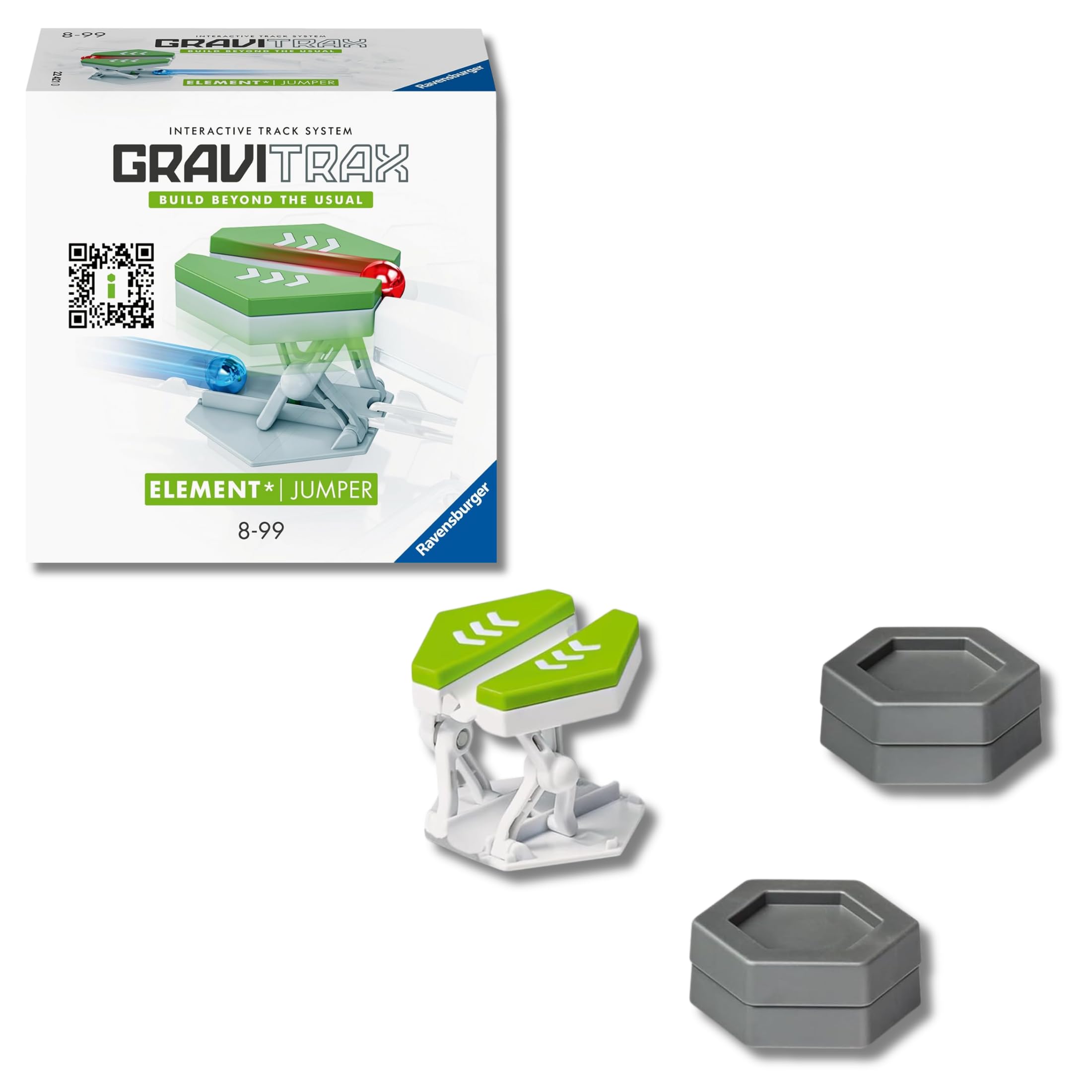 Física Gravedad Educativo Ravensburger GraviTrax Jumper | Accesorio Para Pistas De Canicas | Juego STEM Para Niños 8 Años | Compatible Con Sets GraviTrax Física Gravedad Educativo Ravensburger GraviTrax Jumper | Accesorio Para Pistas De Canicas | Juego STEM Para Niños 8 Años | Compatible Con Sets GraviTrax
