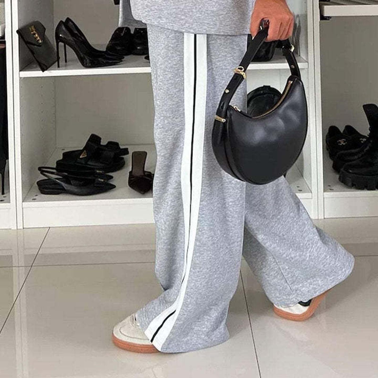 Traje casual de manga larga con solapa para mujer, conjunto de 2 piezas, trajes de negocios, trajes de descanso, blazer y pantalones, trajes elegantes con bolsillos, conjuntos de sudadera de dos