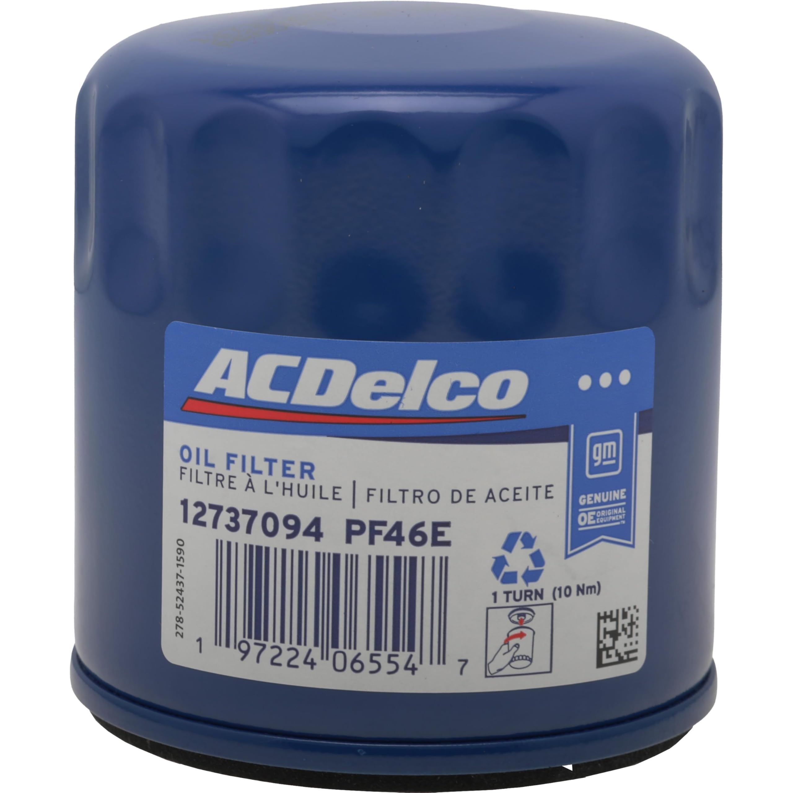ACDelco GM Original Equipment PF46E 12737094 Oil Filter