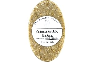 All-Natural Oatmeal Bar Soap for Sensitive Skin Care: Angel Care Bath's Handcrafted Exfoliating Treat