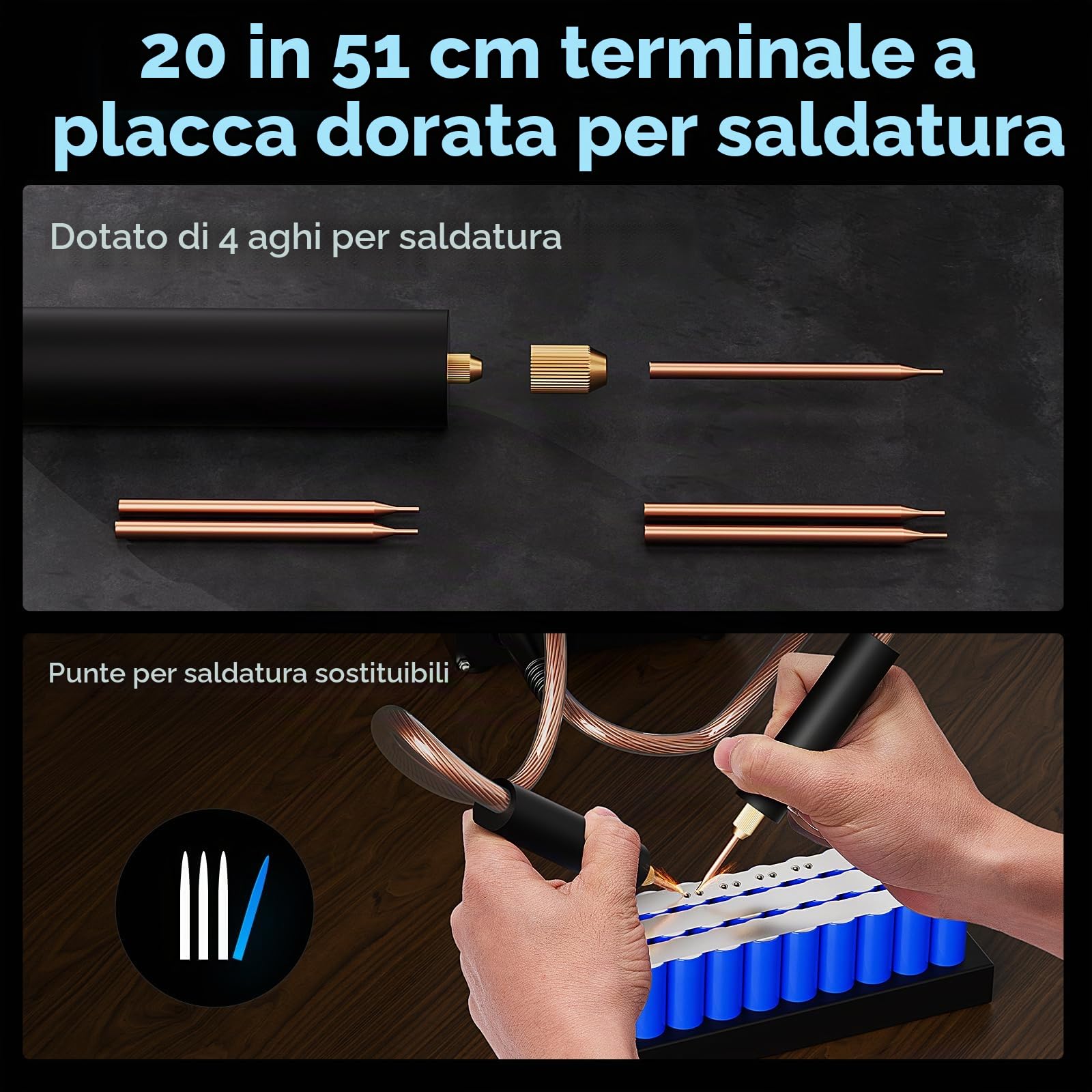SEESII Saldatrice a punti con condensatore - SE-223 Saldatrici a punti per batterie con condensatore 3000 F 250 velocità regolabili, saldatrice a punti con LCD da 4,57 cm per nastro di nichel da 0,1