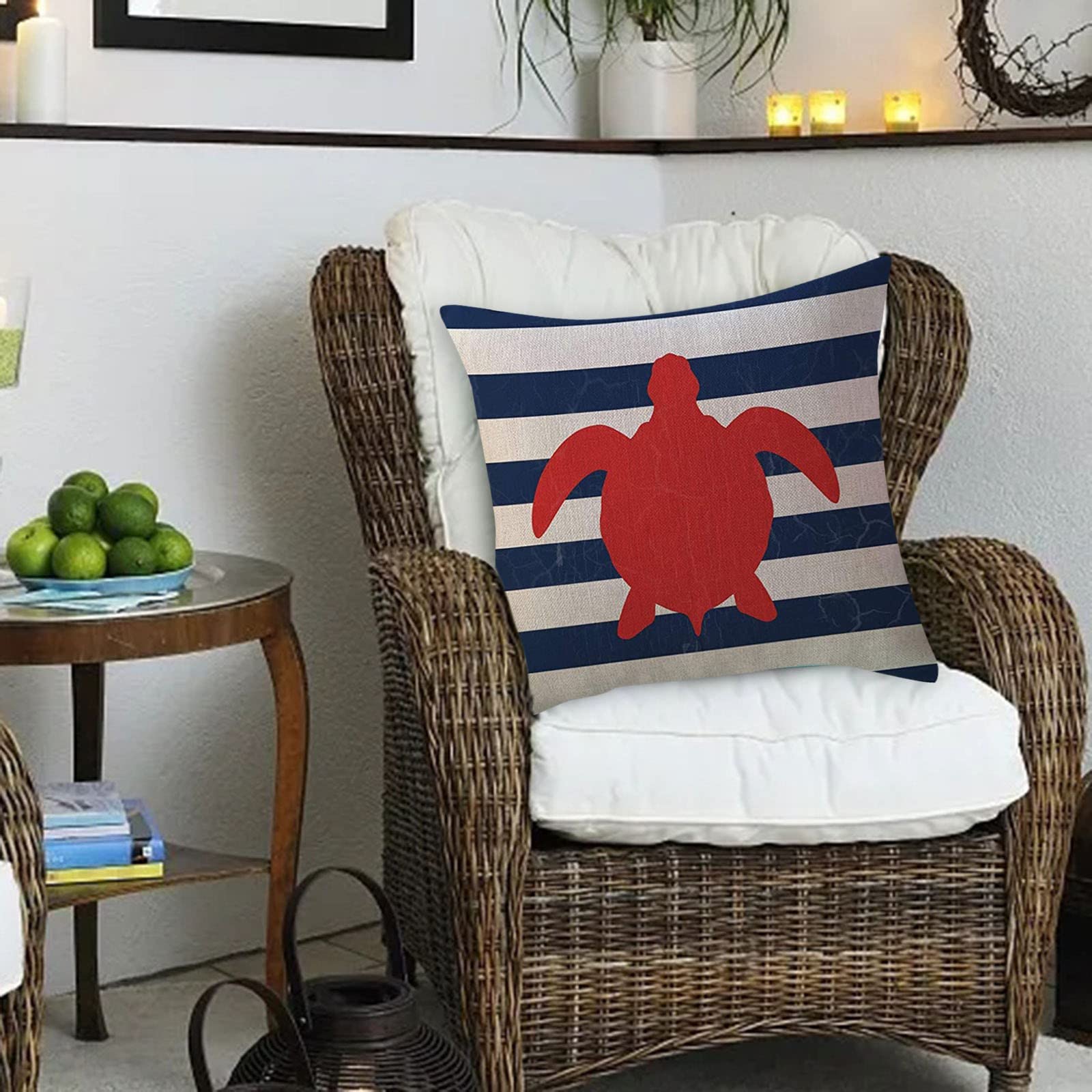 International Caravan Furniture Piece Rattan 42-Inch Papasan Chair with Micro Suede Cushion