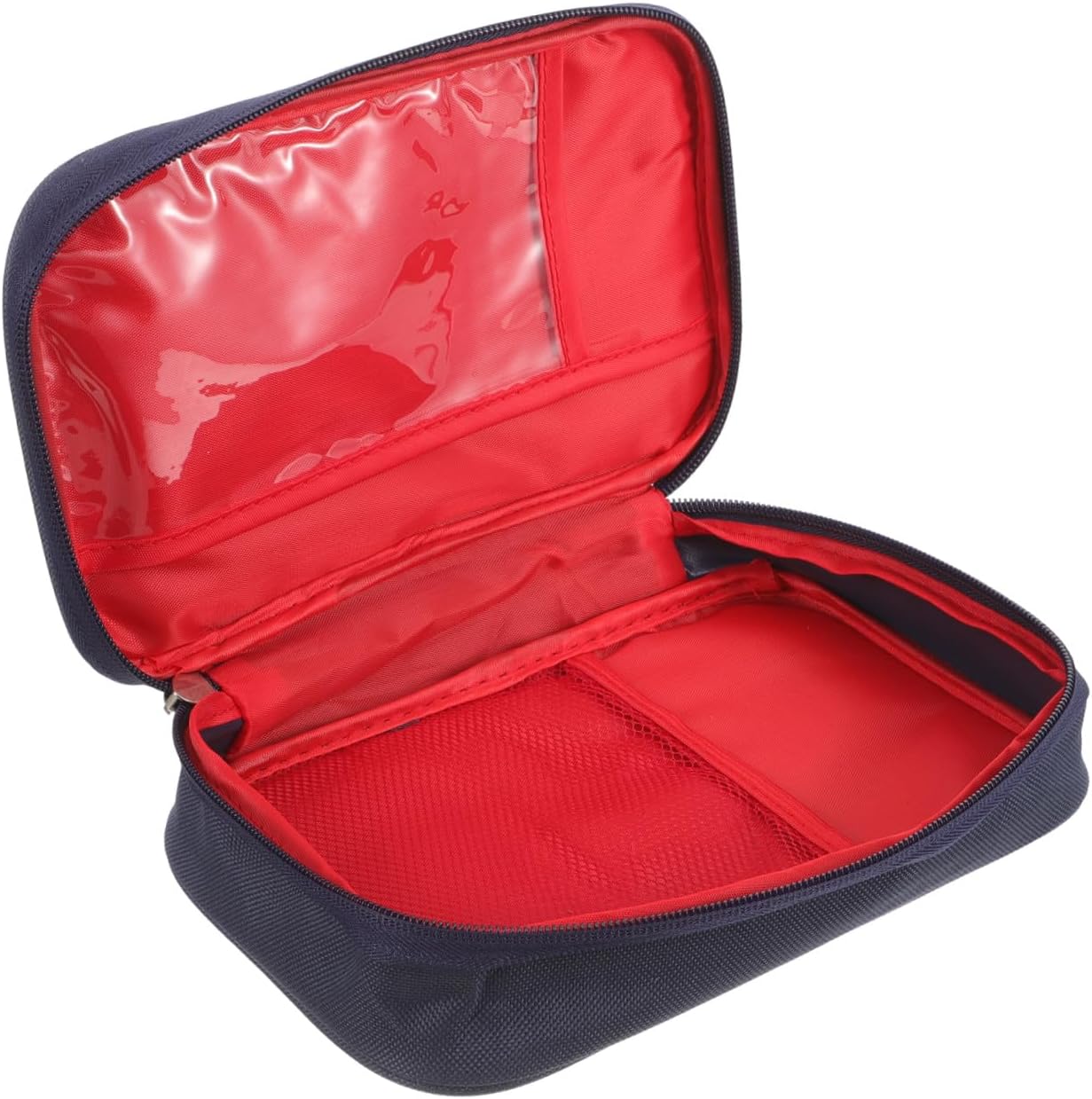 Portable First Aid Bag Large Medicine Pouch Oxford Cloth Travel Nursing Pouch Household Emergency Storage for Outdoor and Home Use