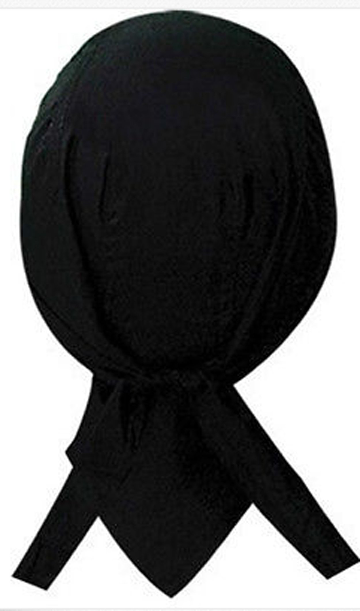 Buy Caps and Hats Black Headwrap Motorcycle Skull Cap Dew Rag Cotton Mens Womens