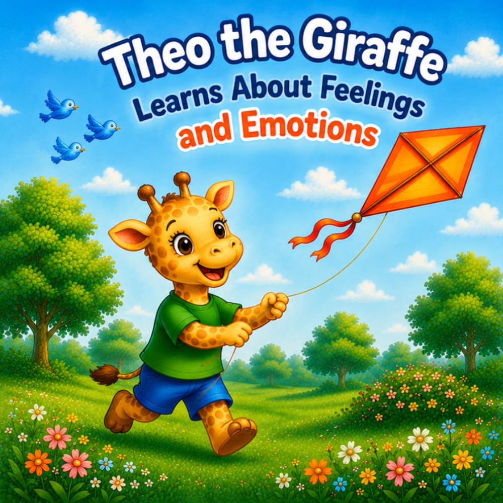 Theo the Giraffe Learns About Feelings and Emotions: A Social Emotional Learning Activity Book (Growing Together with Theo the Giraffe)