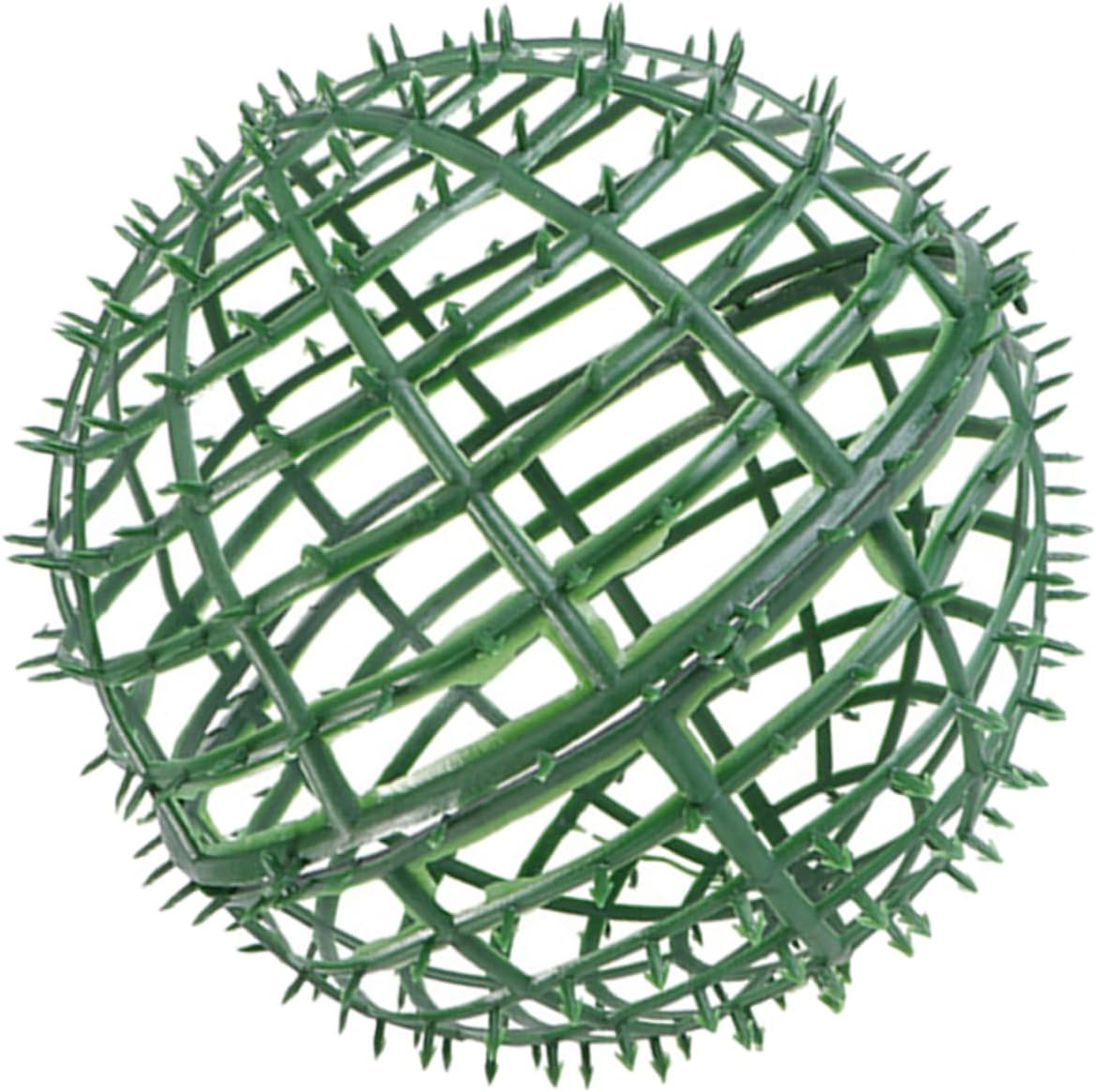 Cabilock Plastic Topiary Frame for Flower Arrangements Floral Cage for Decor Reusable Support Holder for Wedding and Party Use