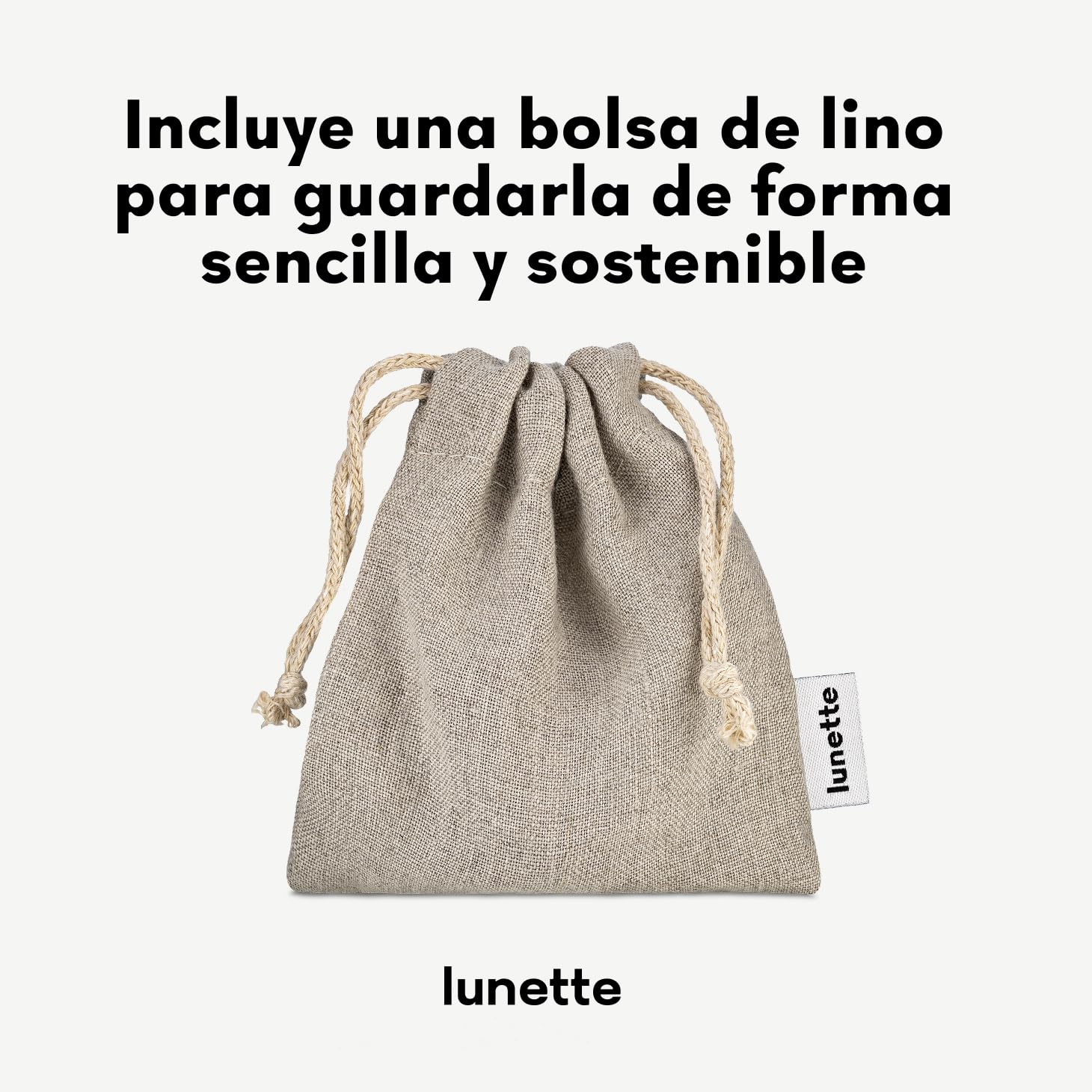 Lunette Copa Menstrual Reutilizable Protección 12 Horas de Comodidad Silicona Médica Suave – Alternativa a Tampones, Duración 10 Años, Talla 2 Blue — view 5