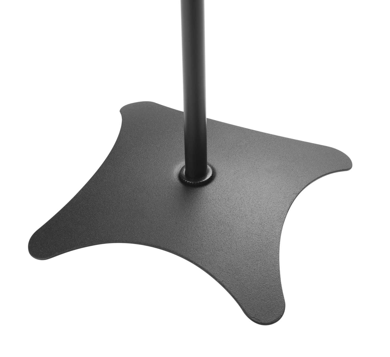 ARLI 2X Lautsprecherständer höhenverstellbar 68 – 110 cm Teleskop Boxenständer für Satellitenlautsprecher/Lautsprecher bis 4,5 kg mit Kabelmanagement & schwerem Sockel Standfuß Ständer Schwarz
