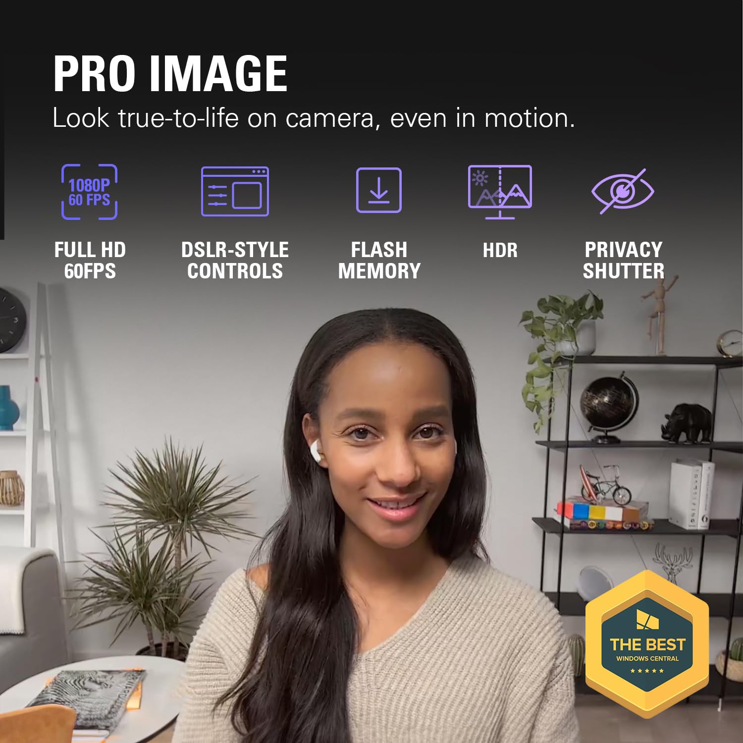 Elgato Facecam Pro, True 4K60 Ultra HD Webcam for Live Streaming, Gaming, Video Calls, Sony Sensor, Advanced Light Correction, DSLR Style Control, Wide Angle, works with OBS, Teams, Zoom, PC/Mac: Camera Bundle