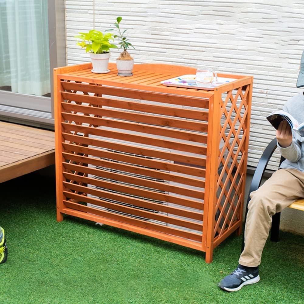 Amazon.co.jp: 室外機カバー ルーバー エアコン室外機カバー室外機