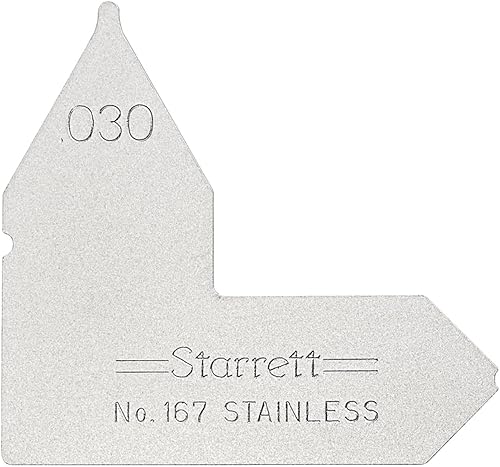 Starrett 167–030 – .030 "individuels calibre à rayon .030 calibre à rayon