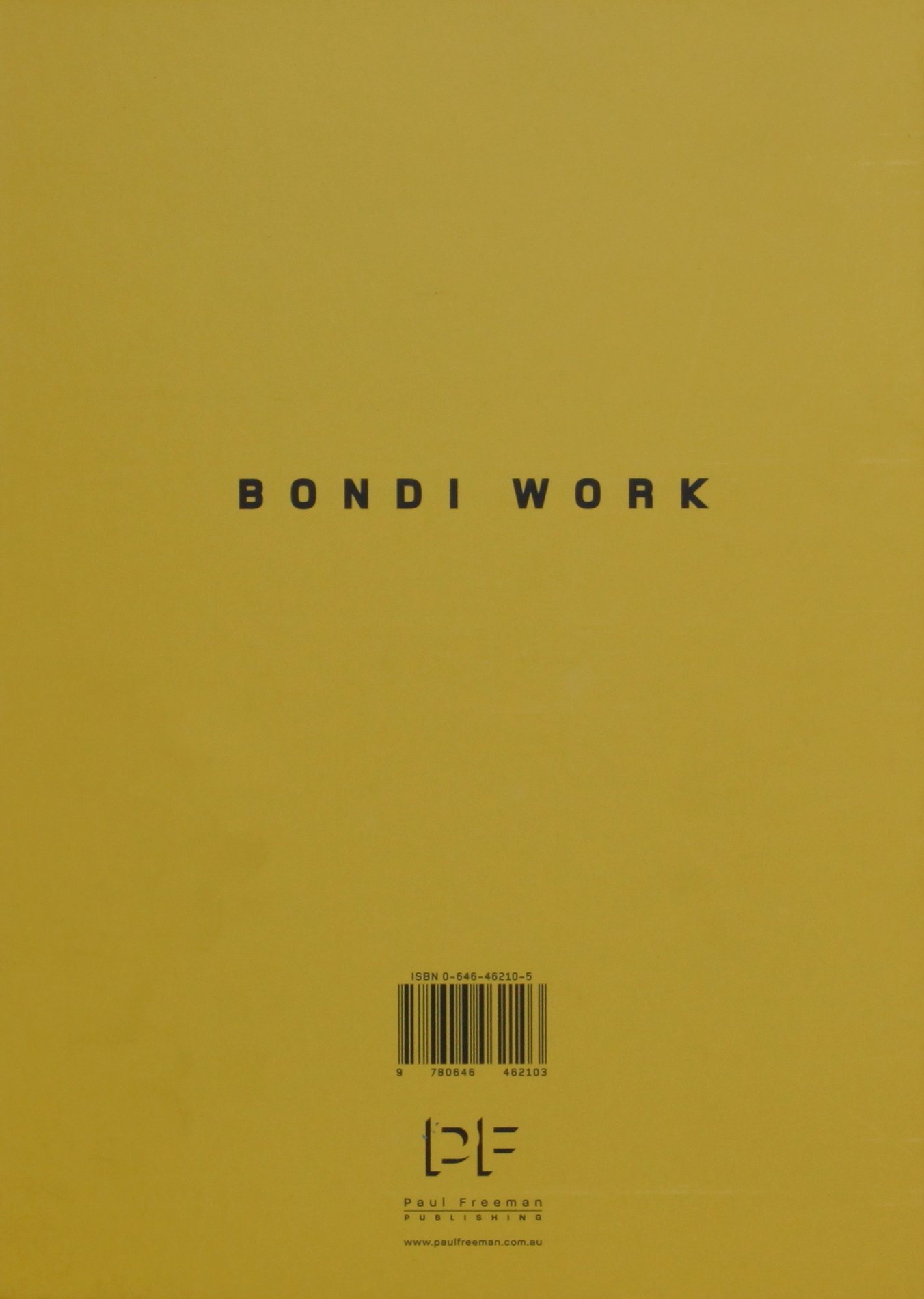 ★ アート写真集 「PAUL FREEMAN BONDI WORK」 ★ Bondi work | Paul Freeman, 1960
