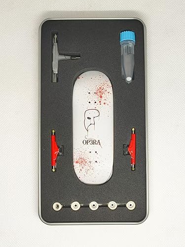 Miniatura 1 de Op3ra Pro Diapasón completo de madera de arce de 1.339 x 3.780 in, 5 capas hechas a mano, cubierta premium, impresión UV, ejes individuales sólidos