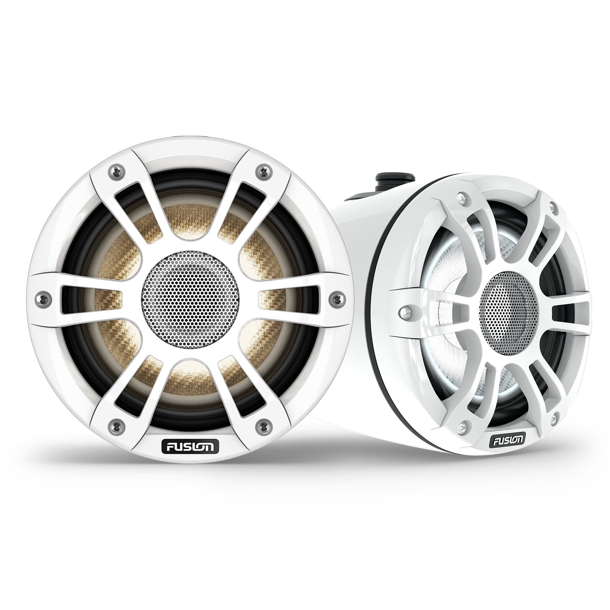 Garmin FUSION SIGNATURE SERIES 3I MARINE WAKE TOWER SPEAKERS 6.5 230-WATT CRGBW SPORTS WHITE (PAIR)