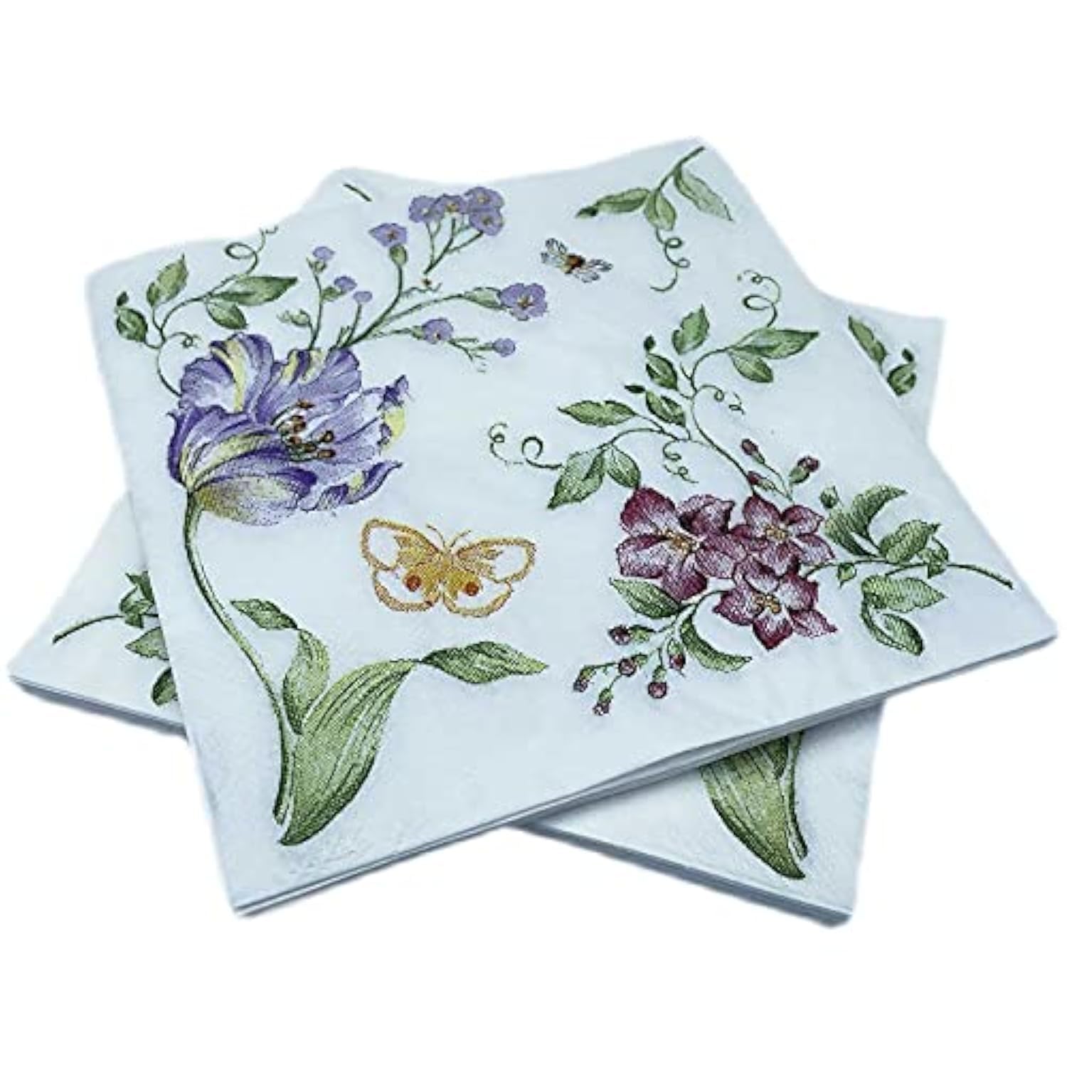 Servilletas papel de colores Christmas Tree para evitar mesas aburridas en tu fiesta del té 2