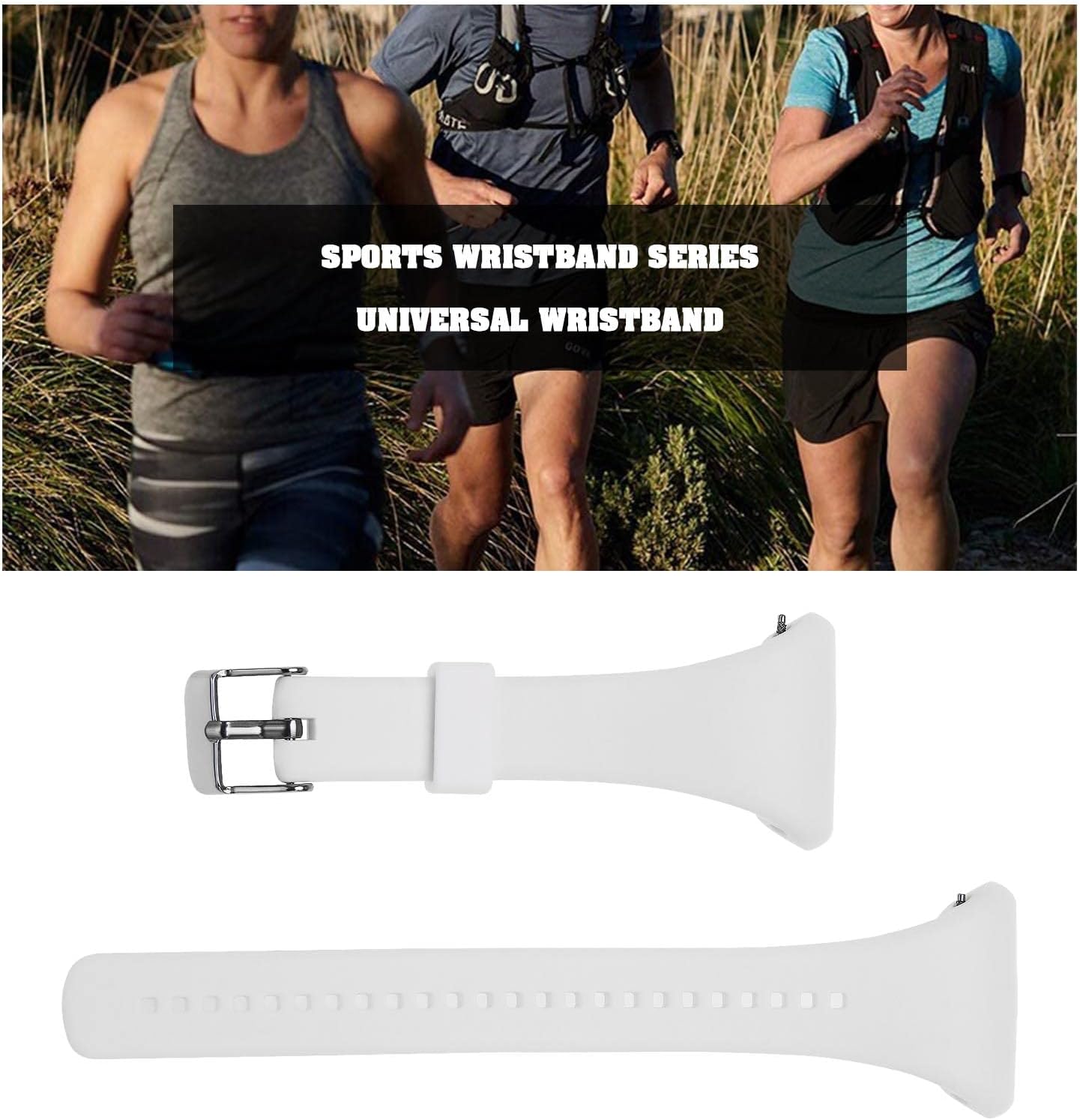 Pulseira de Relógio de Silicone Testada por 7 Dias com Polar FT4 FT7