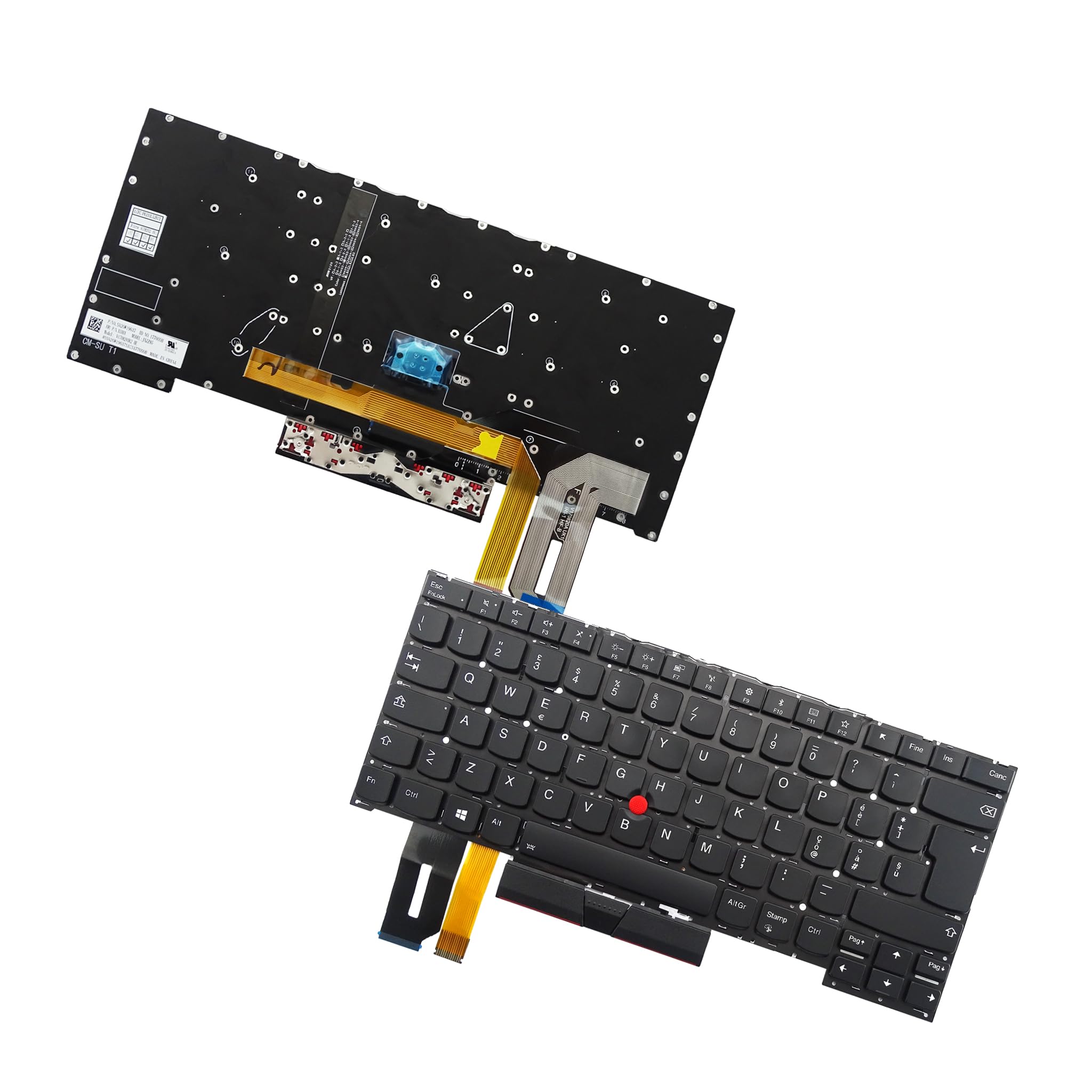 Tastiera di ricambio, trackpoint, strumenti di installazione per Lenovo Thinkpad T490S T495 T495S T14s Gen 1 Gen 2 P1 Gen1 Gen2 Thinkpad X1 Extreme Gen 1 & Gen 2 & Gen 3 (italiano/italiano)