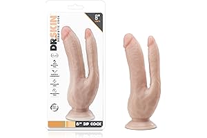 Dr. Skin 8 Inch DP Dildo Adventure: Unveiling Ecstasy