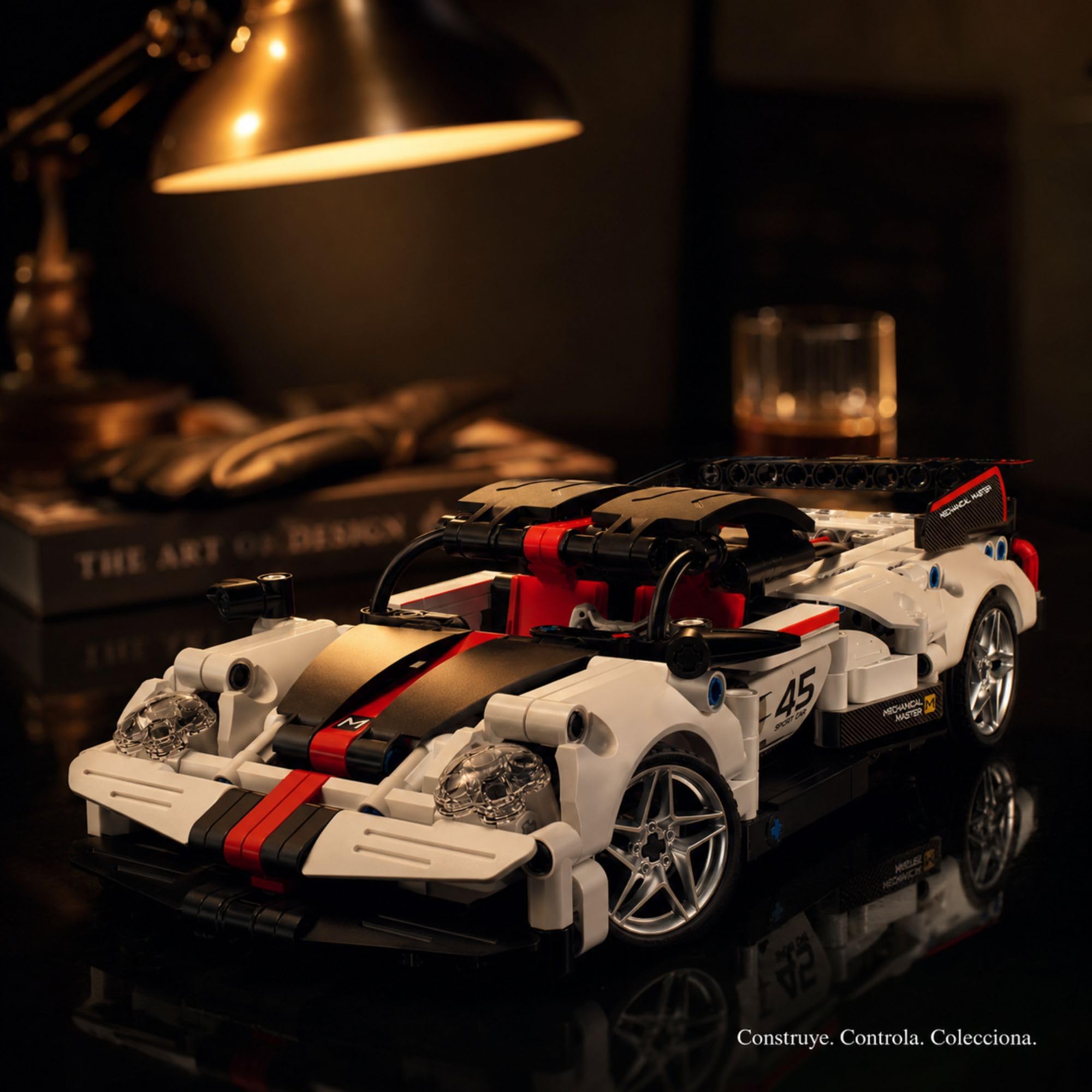 iM.Master - Coche Teledirigido GT - Bloques de Construcción Adultos y Niños - Maqueta de Coche Technic - Coche RC App y Mando - 476 Piezas - 1:18 - Juegos Educativos Stem - Maqueta para Construir