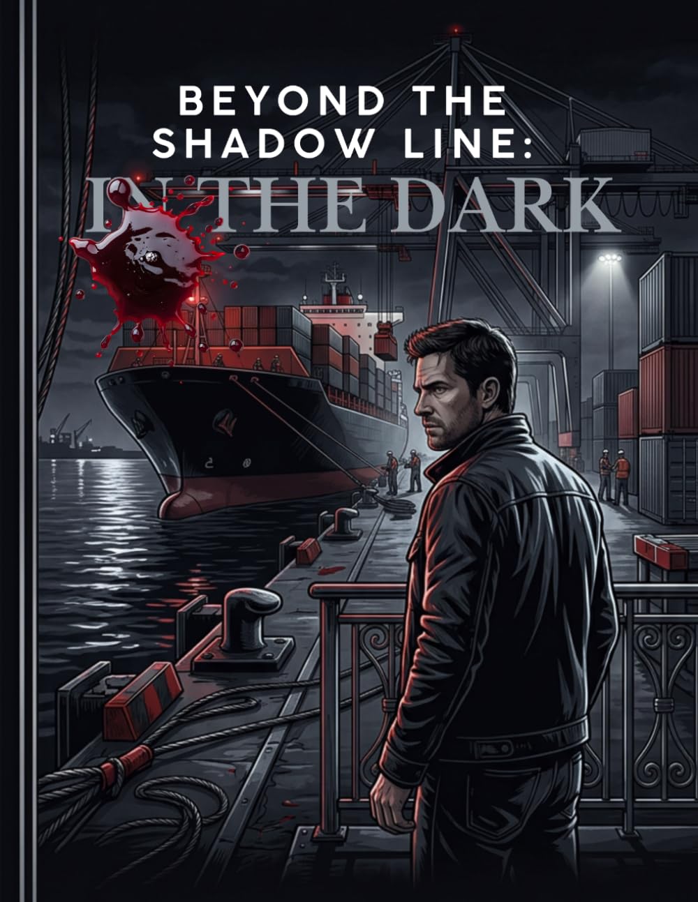 BEYOND THE SHADOW LINE: IN THE DARK: A Spy Thriller Coloring Book for Adults | The Eastern European Prequel | 40 Cinematic Illustrations Across ... | Beyond the Shadow Line Series Volume 1