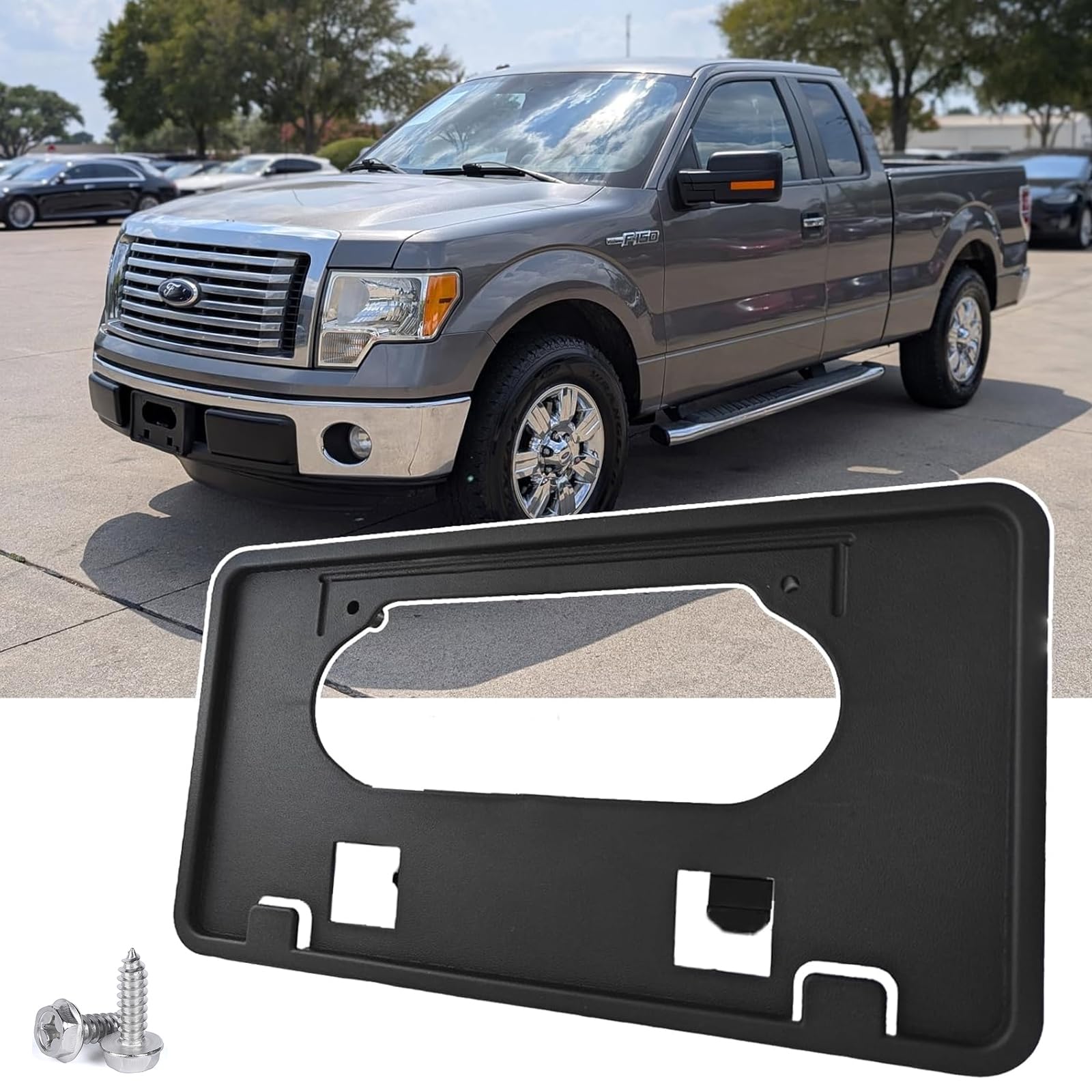 Amazon.com: F150 Front License Plate Frame for Ford F-150 2009