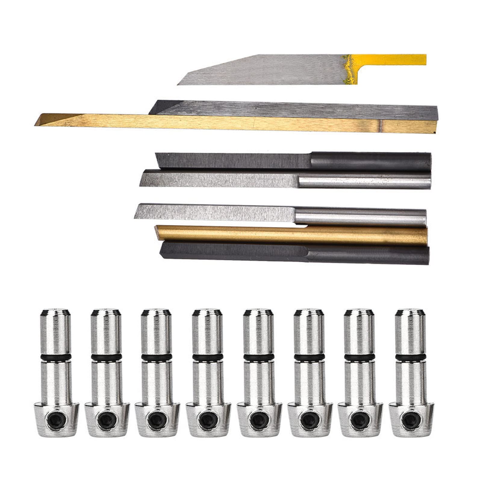 Kit di Strumenti per Incisione Punte da Taglio per Incisione per Macchina Pneumatica per Incisione a Impatto Utensili Rotanti Fai-da-te Accessori per Gioielleria Bicchiere Ceramica Metallo Plastica