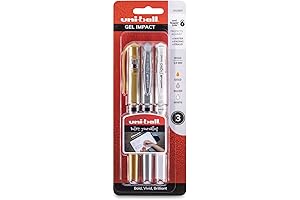 Experience the Flow: Gel Impact Uniball Gel Pens