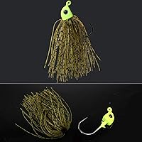 Vista 6 de Croch Juego de plantillas de lubina, plantillas de pesca y faldas de plantilla (20 piezas)