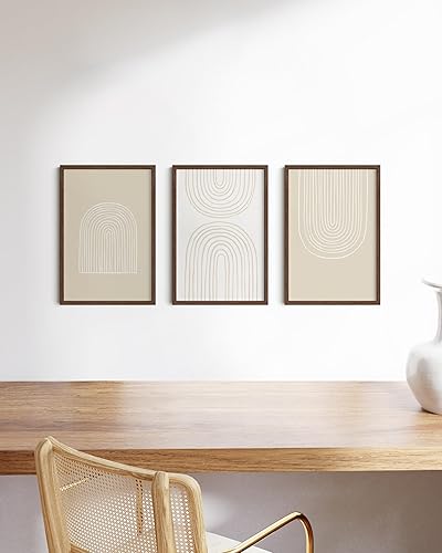 Miniatura 16 de HAUS AND HUES Marcos para póster de 24 x 36 pulgadas, juego de 3 marcos de póster de 24 x 36 pulgadas, para collage de pared, marcos de póster de 24