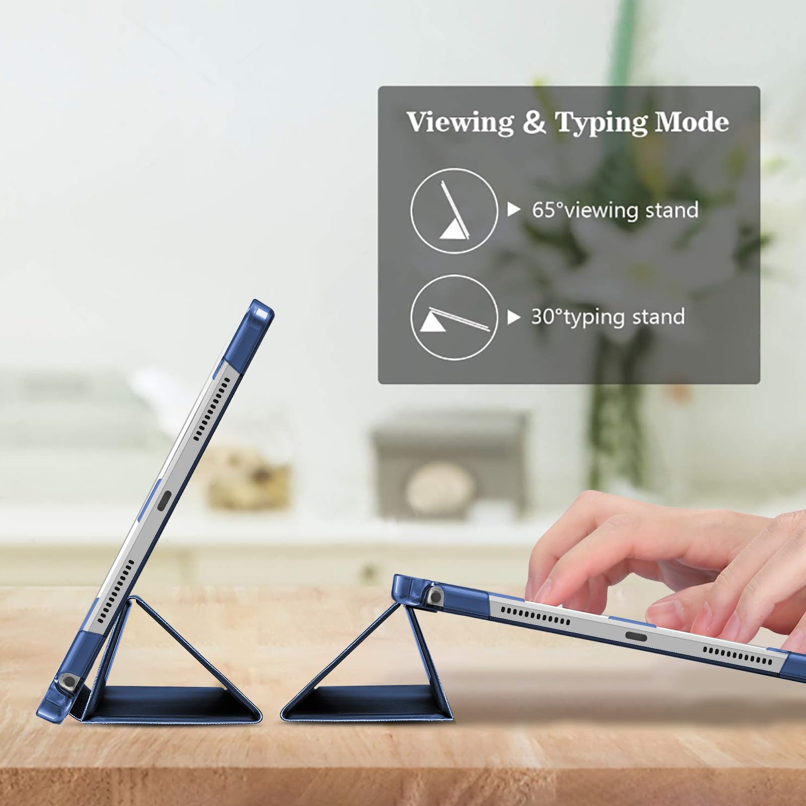 ProCase Cover per Lenovo Idea Tab 11 Pollice 2025/K11 Gen 2 2025, Custodia Copertura Intelligente con Supporto Sottile -Marina