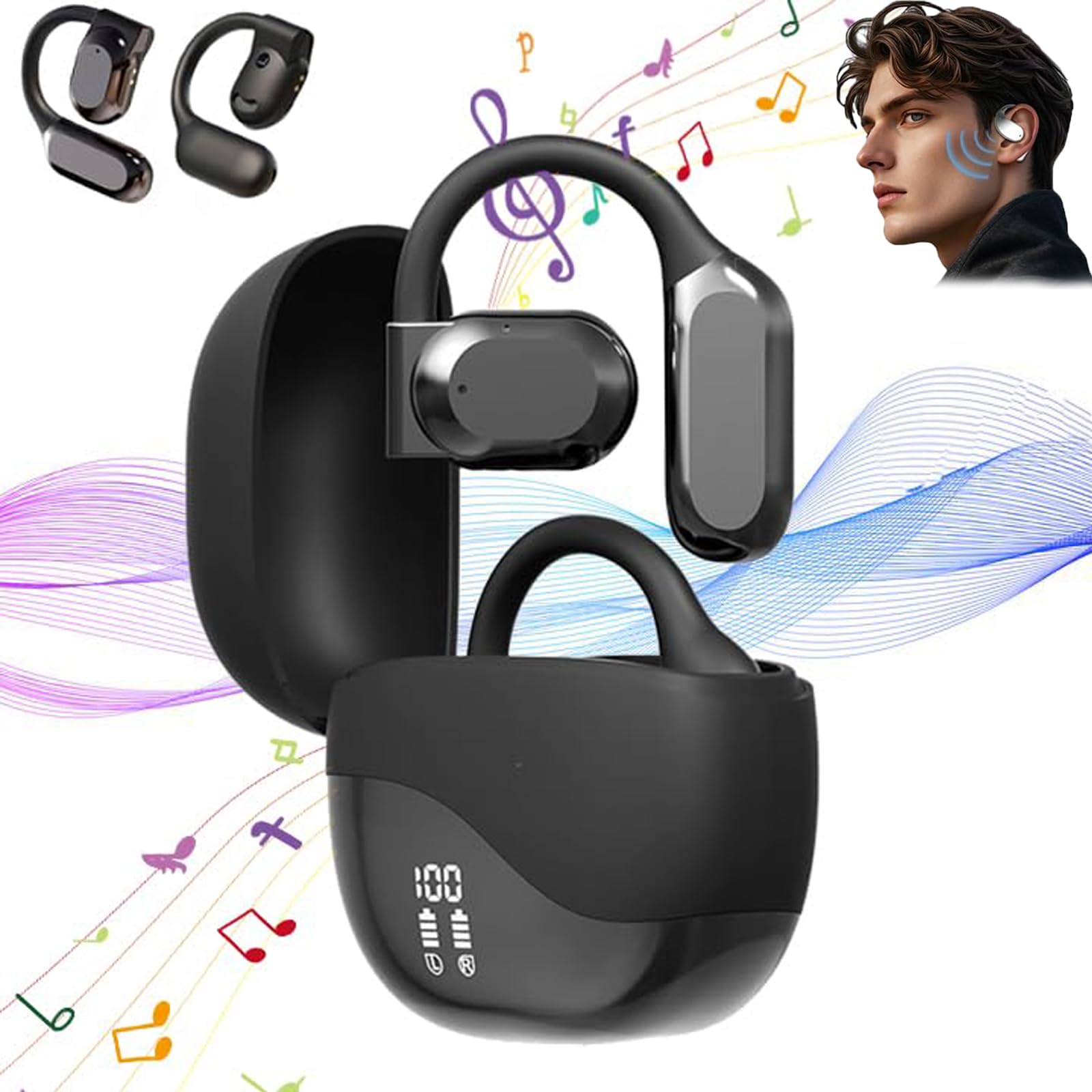 Real-Time Translation Earbuds,144 Languages Translator Headphones