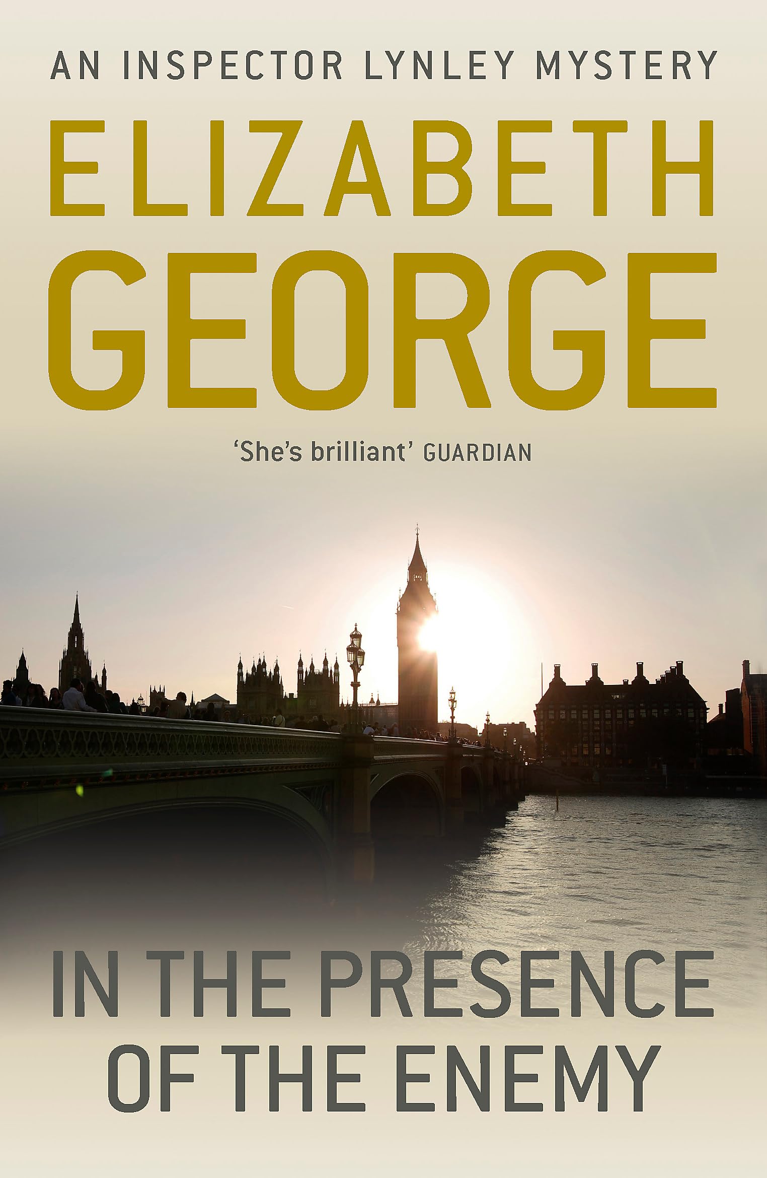 In The Presence Of The Enemy: An utterly captivating detective novel featuring Lynley, now appearing on BBC1 and iPlayer (Inspector Lynley)
