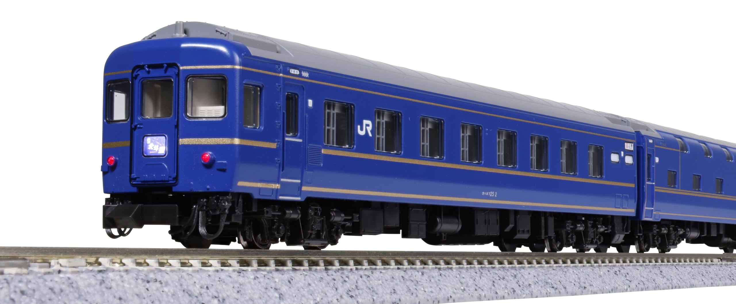 KATO 10-831 N-Gauge 24 Series Sleeper Express "Hokutousei" Deluxe Formation 6-Car Basic Set, Railway Model Passenger Car : Hobbies