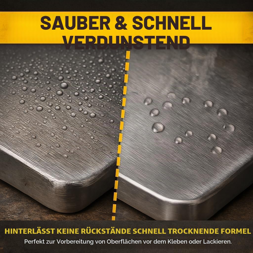 GiDeli Waschbenzin 4X 5L Kanister - Universelles Lösungsmittel & Entfetter - Farben- & Lackverdünner - Werkzeug & Pinselreiniger für Haushalt, Auto & Werkstatt