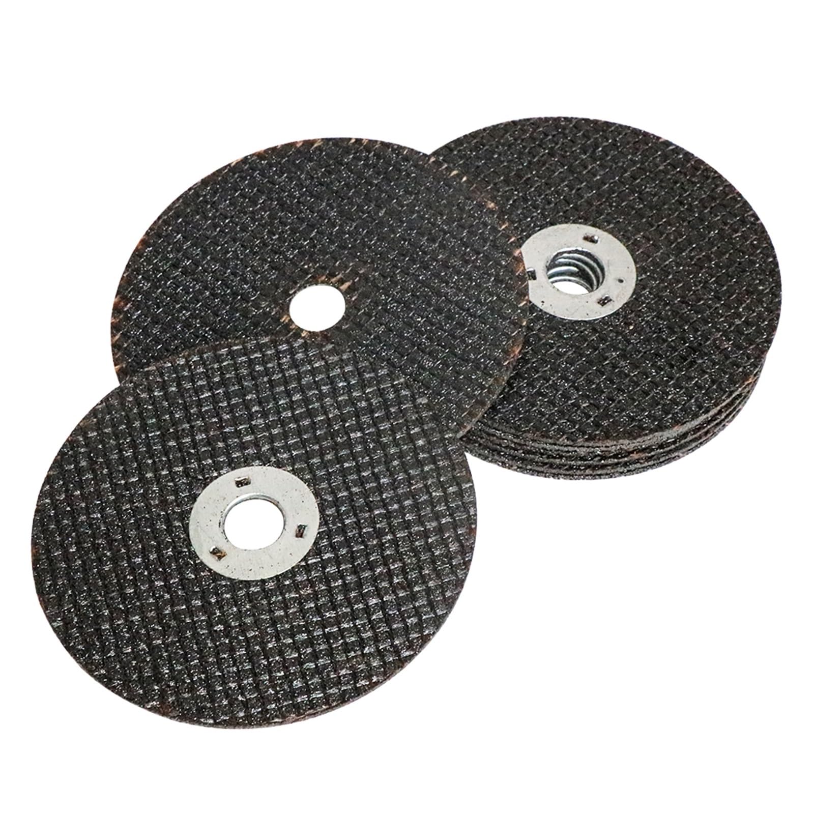 yaoqijie 3quot; Disco de corte de resina de rueda de corte de 75mm disco de amoladora angular de 10mm de diámetro reforzado con fibra for Metal acero inoxidable lasting (Color : 75x10mm, Size : 50pc