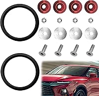 Vista 8 de Kit de clips universales para parachoques de coche, 4 piezas, liberación rápida