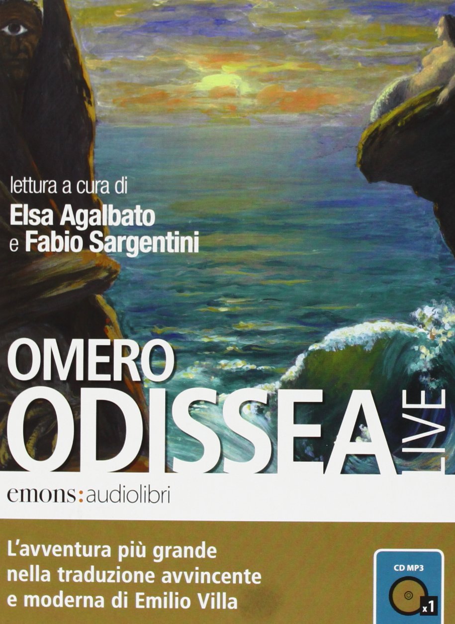 La grande epica: Odissea-Iliade-Eneide. Audiolibro. 3 CD Audio formato MP3 (Classici)
