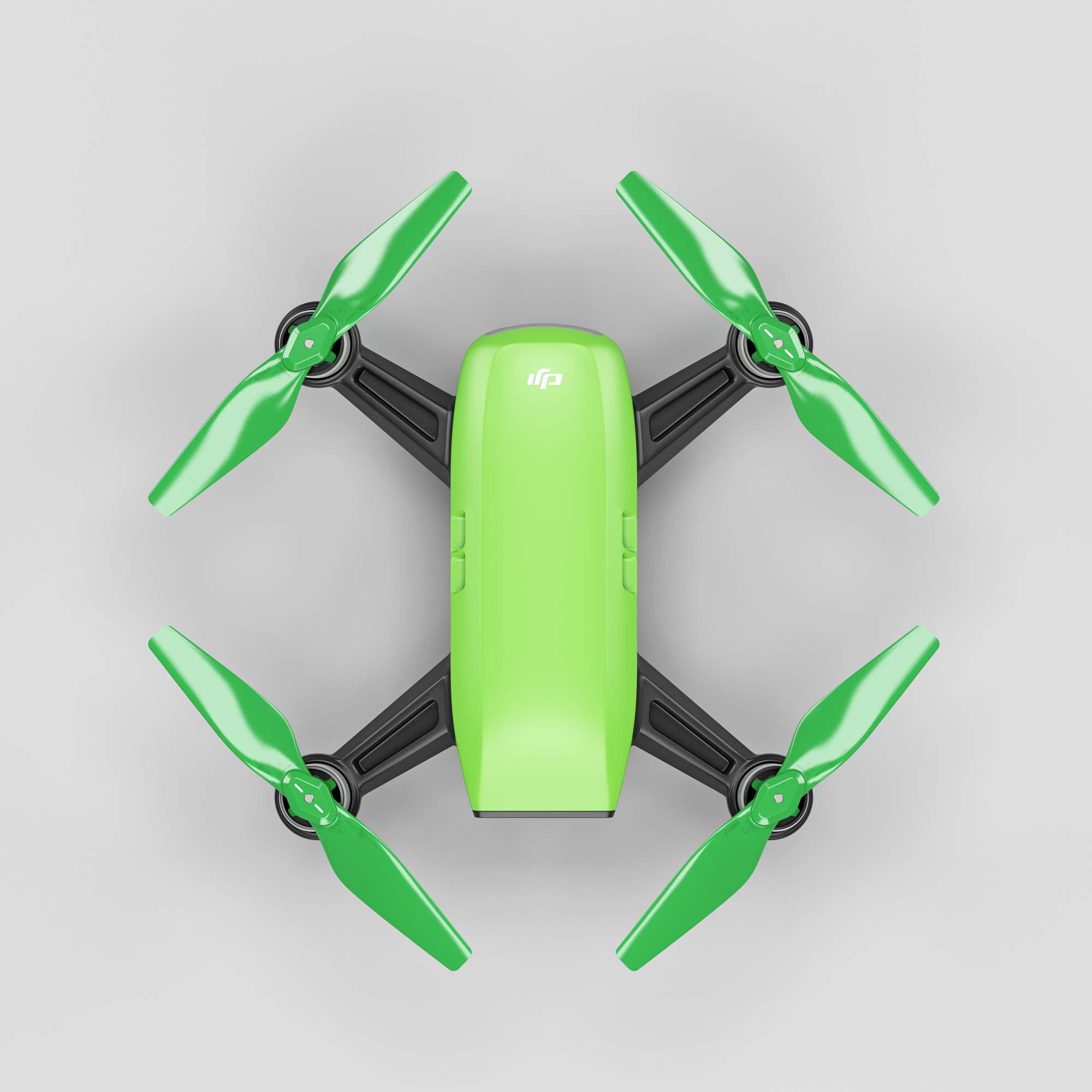 Hélices Master Airscrew Stealth Noir Pour DJI Spark - Pack 4 Pièces, Silencieuses Et Performantes