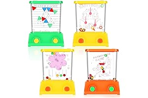 4-Piece Water Arcade Games: Handheld Splashing Fun for All Ages