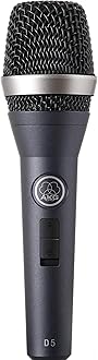 AKG D5s Professional Dynamic Live Vocal Microphone With Switch