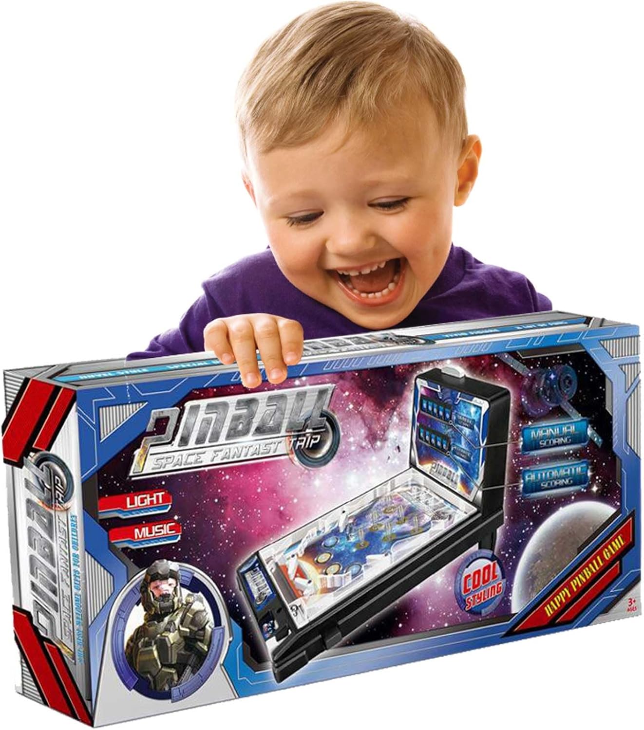 Classic Pinball Game Machine Retro Arcade Machine Super Pinball Game Retro Arcade Machine Pinball Game Action and Reflex Game for Children and Family, Ideal for Birthday